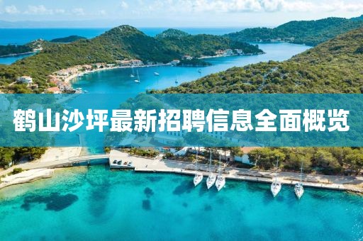 鶴山沙坪最新招聘信息全面概覽
