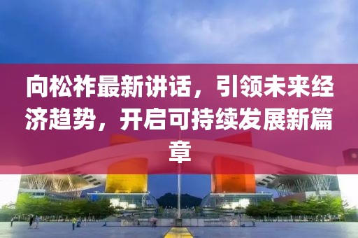 向松祚最新講話，引領(lǐng)未來經(jīng)濟趨勢，開啟可持續(xù)發(fā)展新篇章