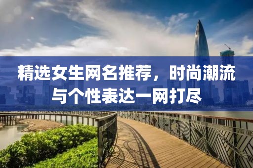 精選女生網(wǎng)名推薦,時尚潮流與個性表達一網(wǎng)打盡