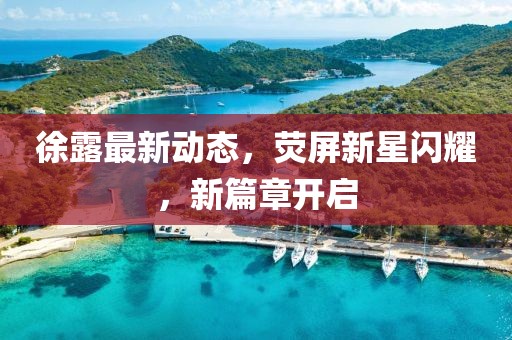 徐露最新動態,熒屏新星閃耀,新篇章開啟