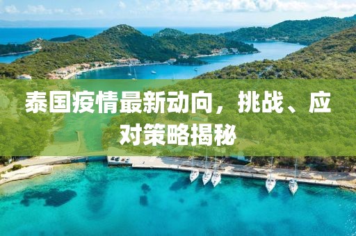 泰國疫情最新動向,挑戰、應對策略揭秘