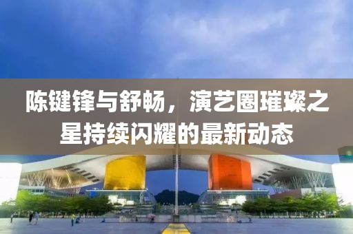 陳鍵鋒與舒暢,演藝圈璀璨之星持續(xù)閃耀的最新動態(tài)