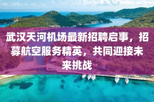 武漢天河機場最新招聘啟事,招募航空服務精英,共同迎接未來挑戰