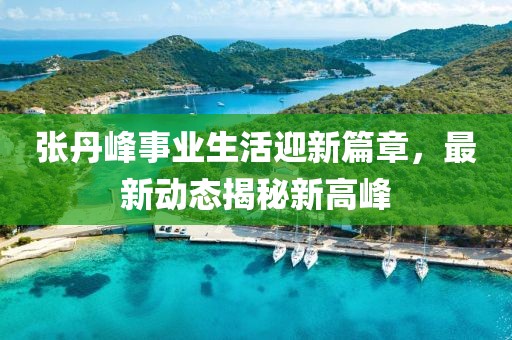 張丹峰事業生活迎新篇章,最新動態揭秘新高峰