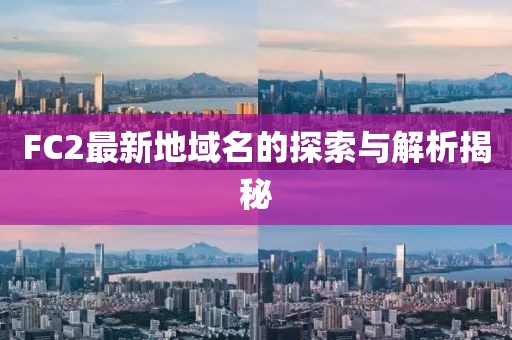 FC2最新地域名的探索與解析揭秘