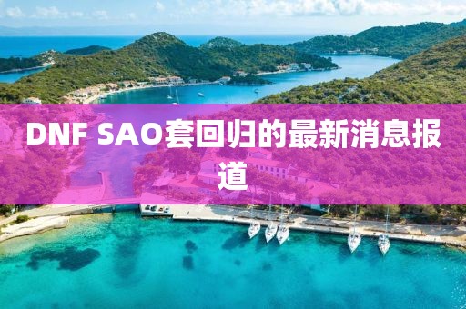 DNF SAO套回歸的最新消息報道
