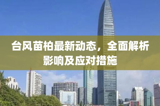 臺風苗柏最新動態，全面解析影響及應對措施