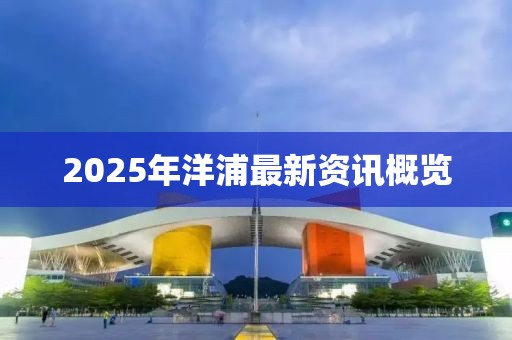 2025年洋浦最新資訊概覽