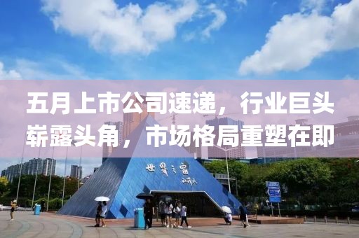五月上市公司速遞,行業(yè)巨頭嶄露頭角,市場格局重塑在即