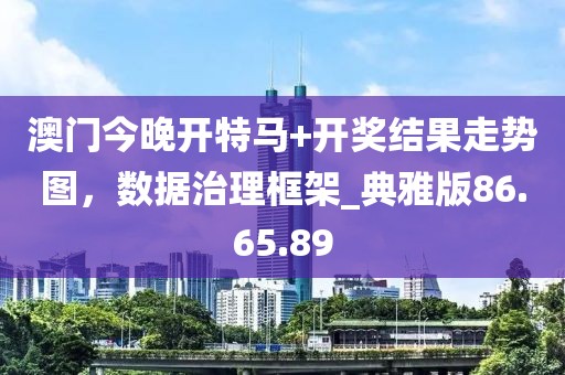 澳門今晚開特馬+開獎結果走勢圖,數據治理框架_典雅版86.65.89