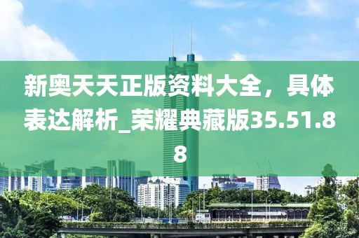 新奧天天正版資料大全,具體表達解析_榮耀典藏版35.51.88